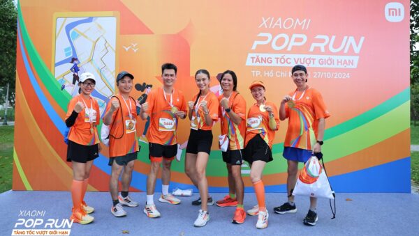 Xiaomi POP Run 2024 thu hút hơn 1.000 người tham gia