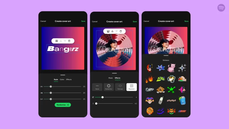 Spotify cho phép người dùng tự thiết kế hình bìa playlist
