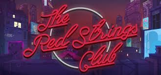 Steam banner for The Red Strings Club video game