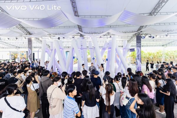 vivo tổ chức sự kiện trải nghiệm vivo V40 Lite - Bền Mượt Vượt Thời Gian, thu hút đông đảo người tham dự