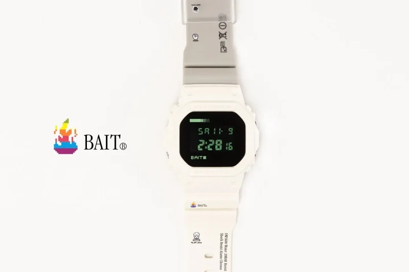 G-Shock và Bait ra mắt đồng hồ DW5600 phiên bản giới hạn mang phong cách retro