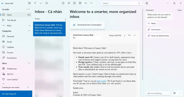 Canary Mail 5
