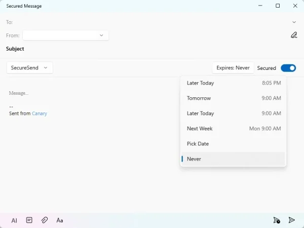 Canary Mail 9