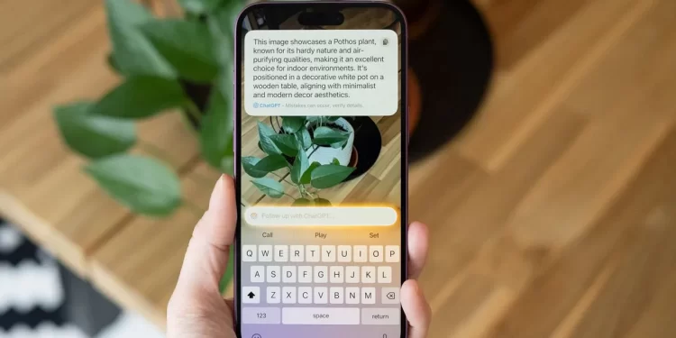 Apple ra mắt tính năng mới tích hợp chatgpt plus trên iOS 18.2