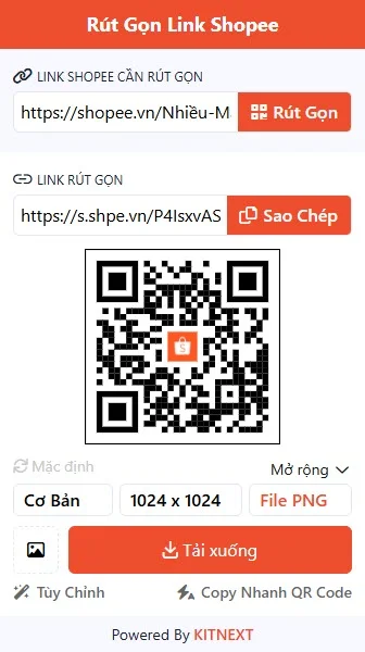 Cách rút gọn link Shopee trên máy tính 2