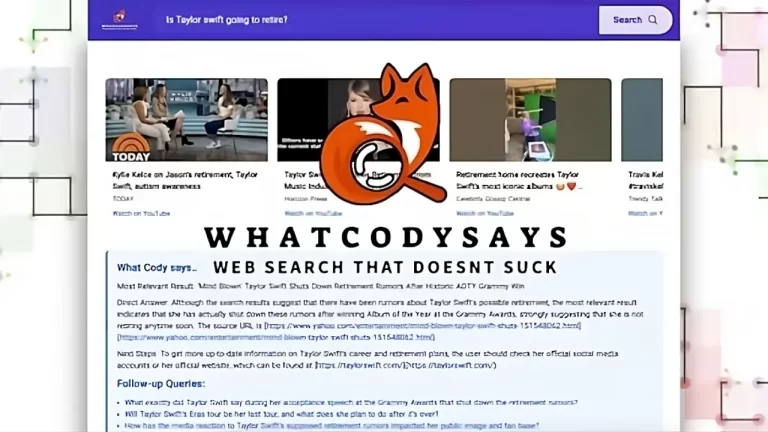 Tìm kiếm web với AI cùng WhatCodySays