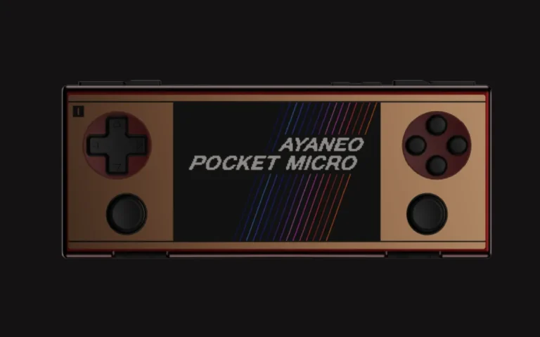 Ra mắt Ayaneo Pocket Micro Retro Gold Limited Edition