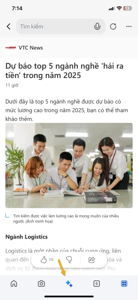 Đọc báo trên Bing thích hơn với khả năng tóm tắt 2