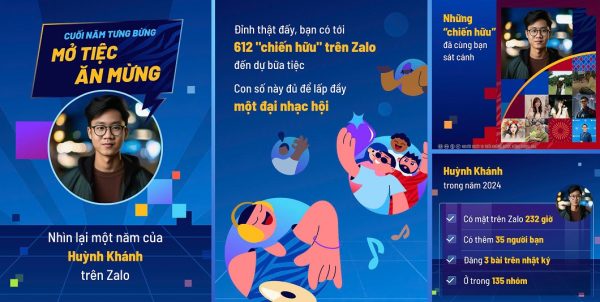 Zalo giới thiệu tính năng nhìn lại 2024, thu hút hàng triệu người dùng trải nghiệm