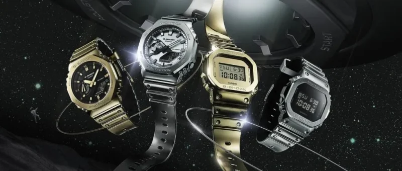 Casio ra mắt dòng đồng hồ G-Shock Fine Metallic mới với thiết kế độc đáo
