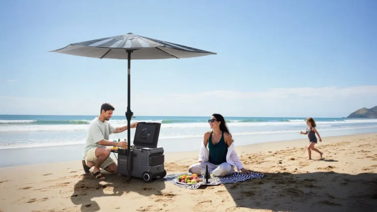 Anker ra mắt dù biển sạc bằng năng lượng mặt trời