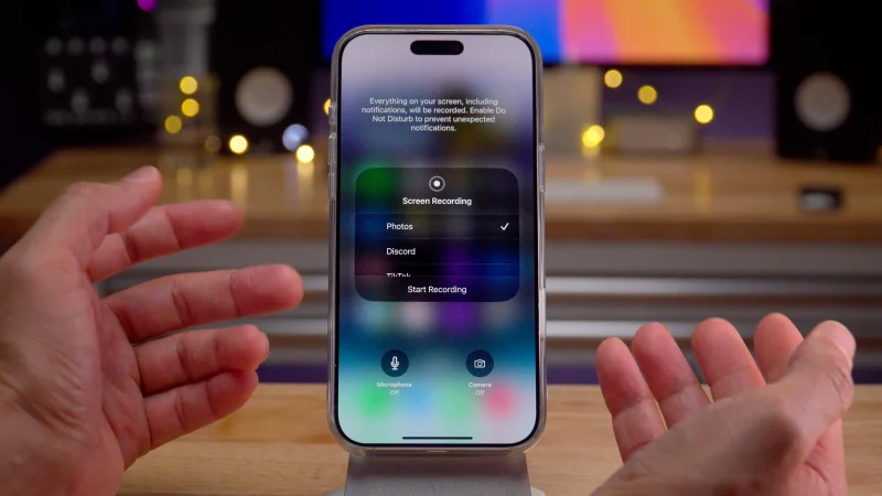 Công cụ ghi màn hình trên iOS sắp nâng cấp với ba tính năng mới