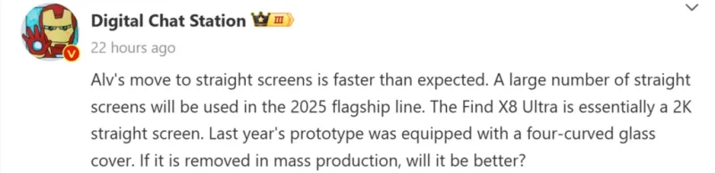 Oppo Find X9 series sẽ chuyển sang màn hình phẳng sau Find X8 Ultra