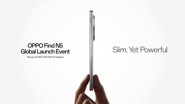 Oppo Find N5 đang chuẩn bị ra mắt với thiết kế gập mỏng kỷ lục