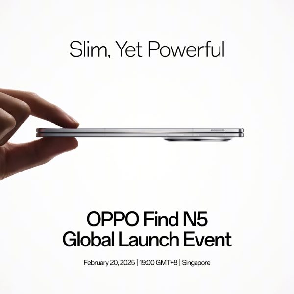 Oppo Find N5 đang chuẩn bị ra mắt với thiết kế gập mỏng kỷ lục