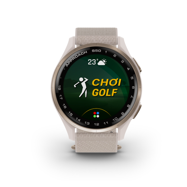 Garmin Approach S50: Đồng hồ thông minh GPS tiên tiến dành cho golfer, giá 10.990.000 đồng