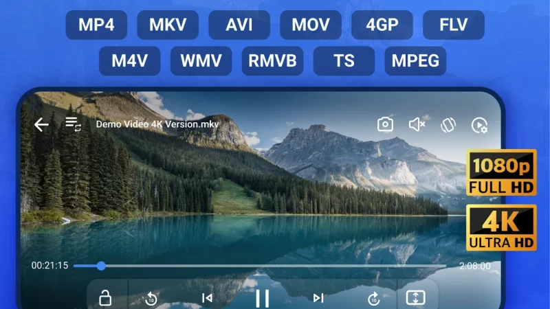 Arc Player: Trình phát video, nhạc không quảng cáo cho Android