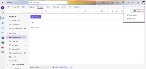 Cách sử dụng Copilot trong Outlook 3