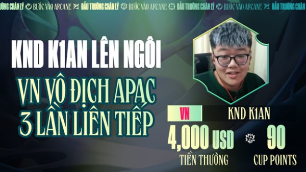 Đấu Trường Chân Lý Esports mùa 13: Các VĐV Việt Nam tiếp tục đăng quang