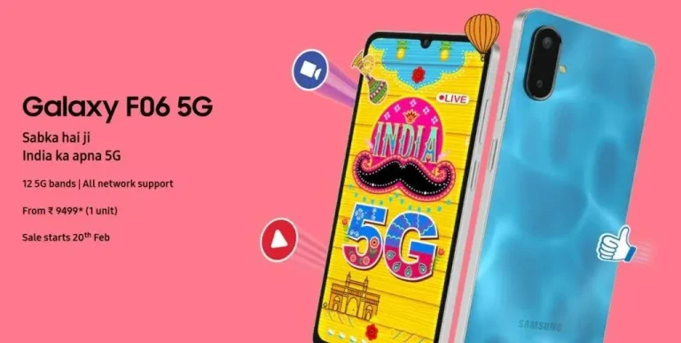 Samsung Galaxy F06 5G chính thức ra mắt với giá 9,499 Rs, hứa hẹn 4 năm nâng cấp OS