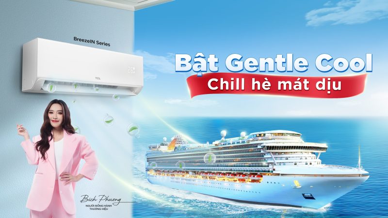 TCL giới thiệu máy lạnh chuẩn làm mát Olympic