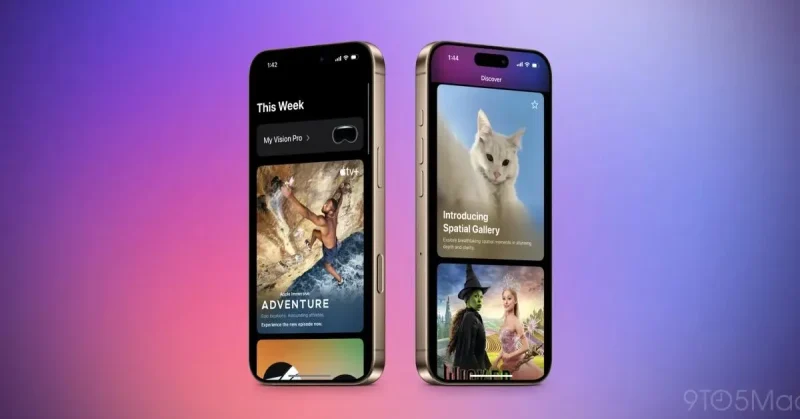 Apple vừa phát hành hai ứng dụng mới trên ios 18.4 và visionos 2.4 beta 2