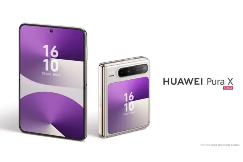 Huawei Pura X là chiếc smartphone gập độc đáo đầu tiên với màn hình rộng