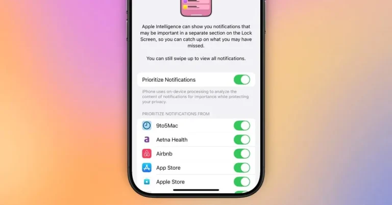 iOS 18.4 beta 2 giúp chọn ứng dụng xứng đáng với thông báo ưu tiên