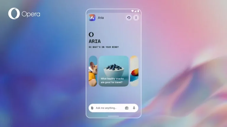 Opera One, Opera GX và Opera cho Android cập nhật tính năng Aria AI
