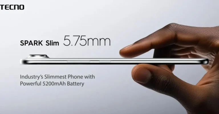 Tecno Spark Slim muốn trở thành điện thoại mỏng nhất thế giới với pin lớn hơn Galaxy S25 Ultra