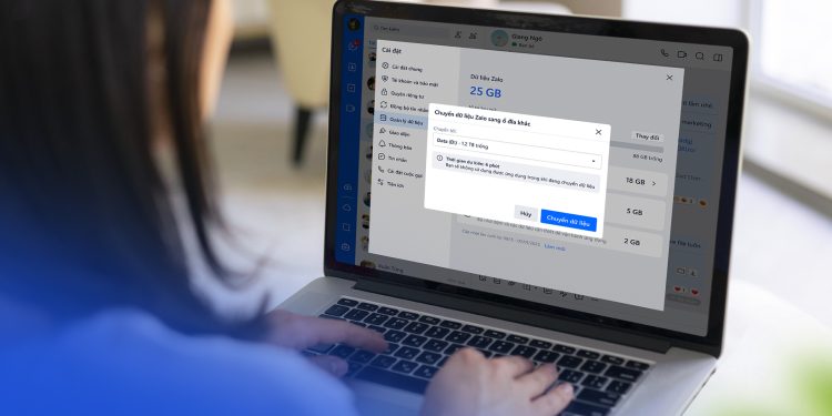 Zalo ra mắt tính năng chuyển ổ lưu trữ dữ liệu ngay trên nền tảng