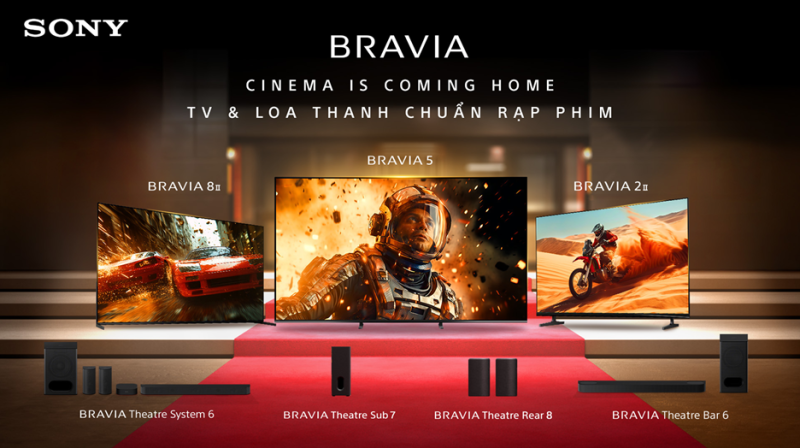 Sony ra mắt loa thanh BRAVIA Theatre 2025