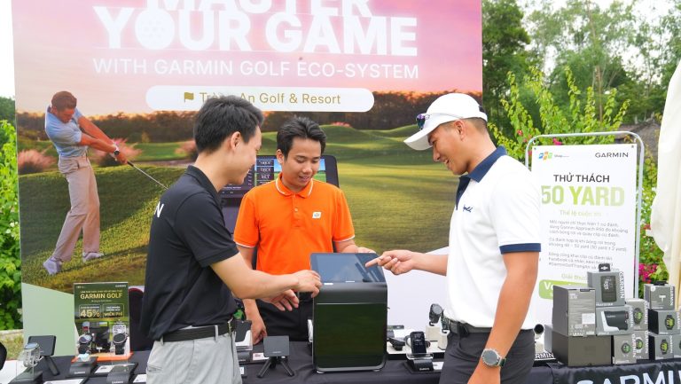 FPT Shop và Garmin đồng hành cùng Tràng An Open 2025, mang đến trải nghiệm golf công nghệ cao