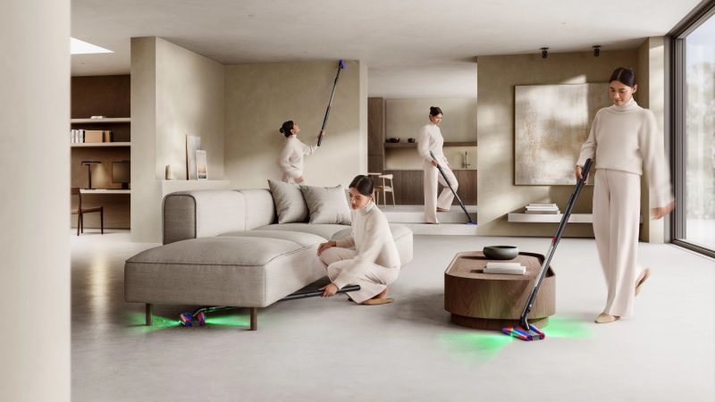 Dyson ra mắt máy hút bụi Dyson Pencilvac với đường kính thân máy chỉ dày 38mm