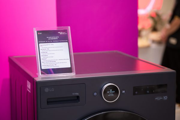 Máy giặt và giặt sấy thế hệ mới LG AI DD™ 2.0: Giặt sâu, tiết kiệm, thiết kế gọn cho không gian hiện đại