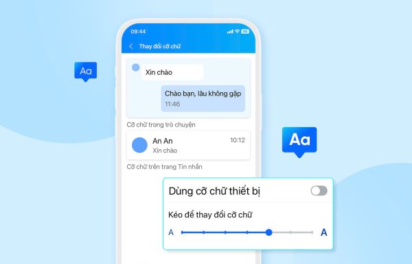 Những tính năng nâng cấp trên Zalo trong tháng 6: Dịch ngôn ngữ linh hoạt, tùy chỉnh tăng cỡ chữ phù hợp