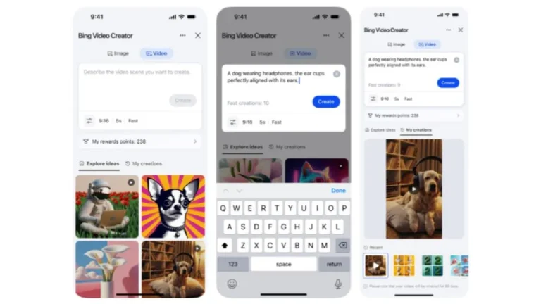 Bing Video Creator là công cụ tạo video miễn phí trên điện thoại