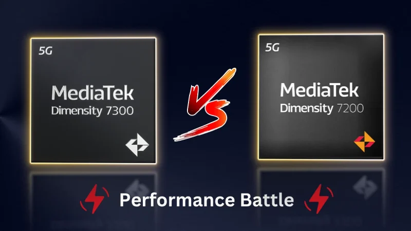 So sánh MediaTek Dimensity 7300 và Dimensity 7200: Chip nào tốt hơn?