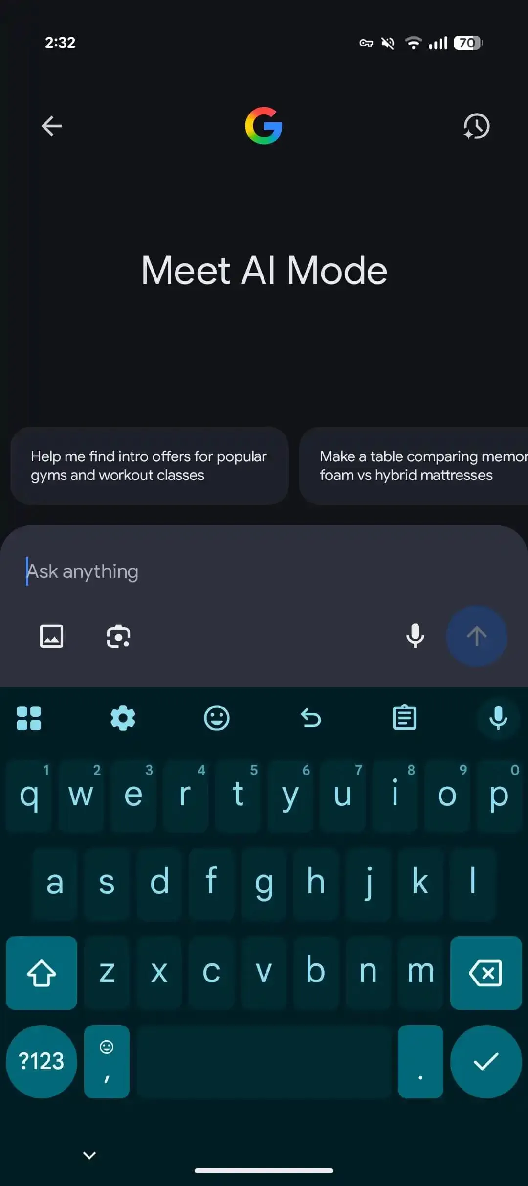 Google ra mắt tính năng nhập liệu bằng giọng nói mới cho chế độ AI