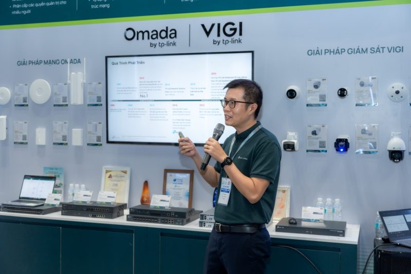 TP-Link giới thiệu Giải pháp Mạng – Giám sát hợp nhất Omada Central và loạt thiết bị Wi-Fi 7 chính hãng đầu tiên tại ICTComm 2025