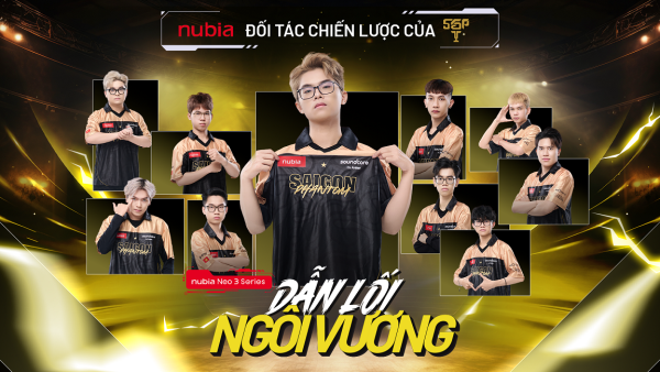 nubia chính thức trở thành đối tác chiến lược với Saigon Phantom