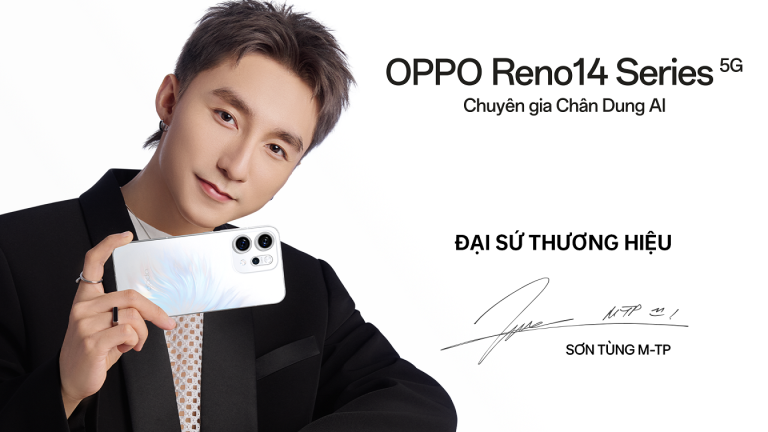 Sơn Tùng M-TP chính thức trở thành đại sứ thương hiệu cho OPPO Reno14 Series