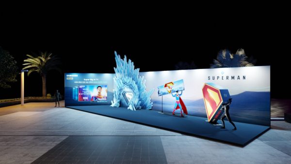 Khuấy động không khí ra mắt siêu phẩm Superman cùng Samsung AI TV cực đại