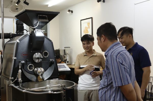 Ra mắt MARS V5, máy rang cà phê tích hợp AI “made in Vietnam”, bước đột phá trong ngành rang cà phê