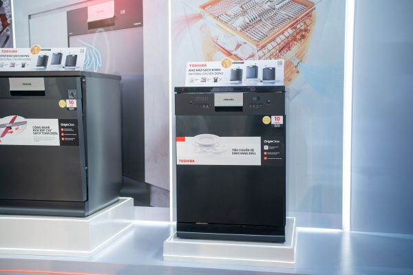 Toshiba lần đầu tiên ra mắt ba dòng máy rửa chén tại Việt Nam, giá từ 14.99 triệu đồng
