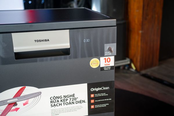 Toshiba lần đầu tiên ra mắt ba dòng máy rửa chén tại Việt Nam, giá từ 14.99 triệu đồng