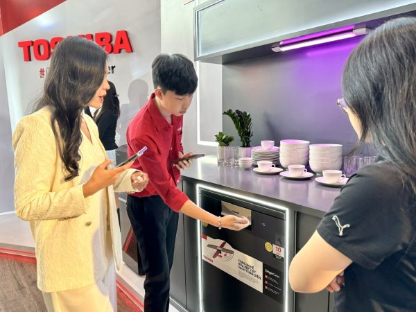 Toshiba lần đầu tiên ra mắt ba dòng máy rửa chén tại Việt Nam, giá từ 14.99 triệu đồng