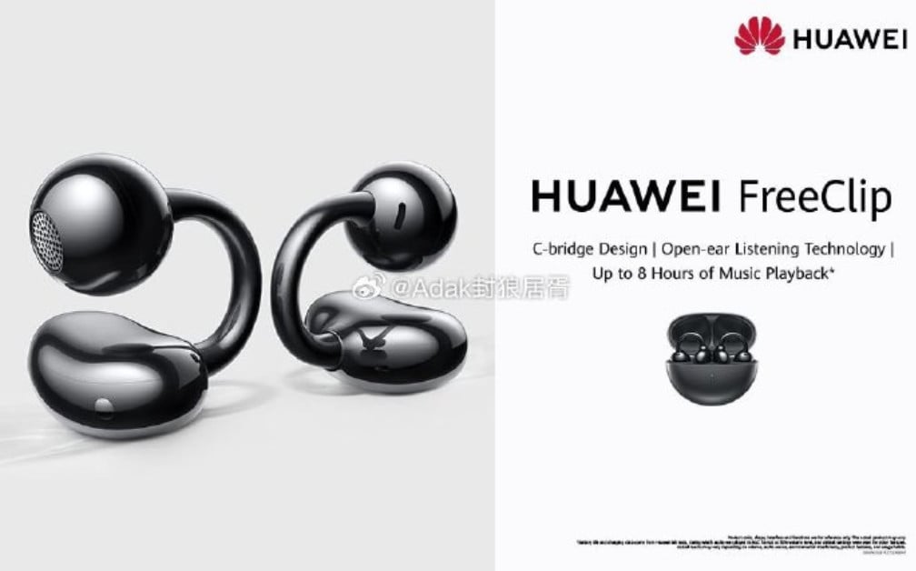 Huawei chuẩn bị ra mắt FreeClip 2 và máy tính bảng cao cấp Huawei-FreeClip-Open-back-earphones
