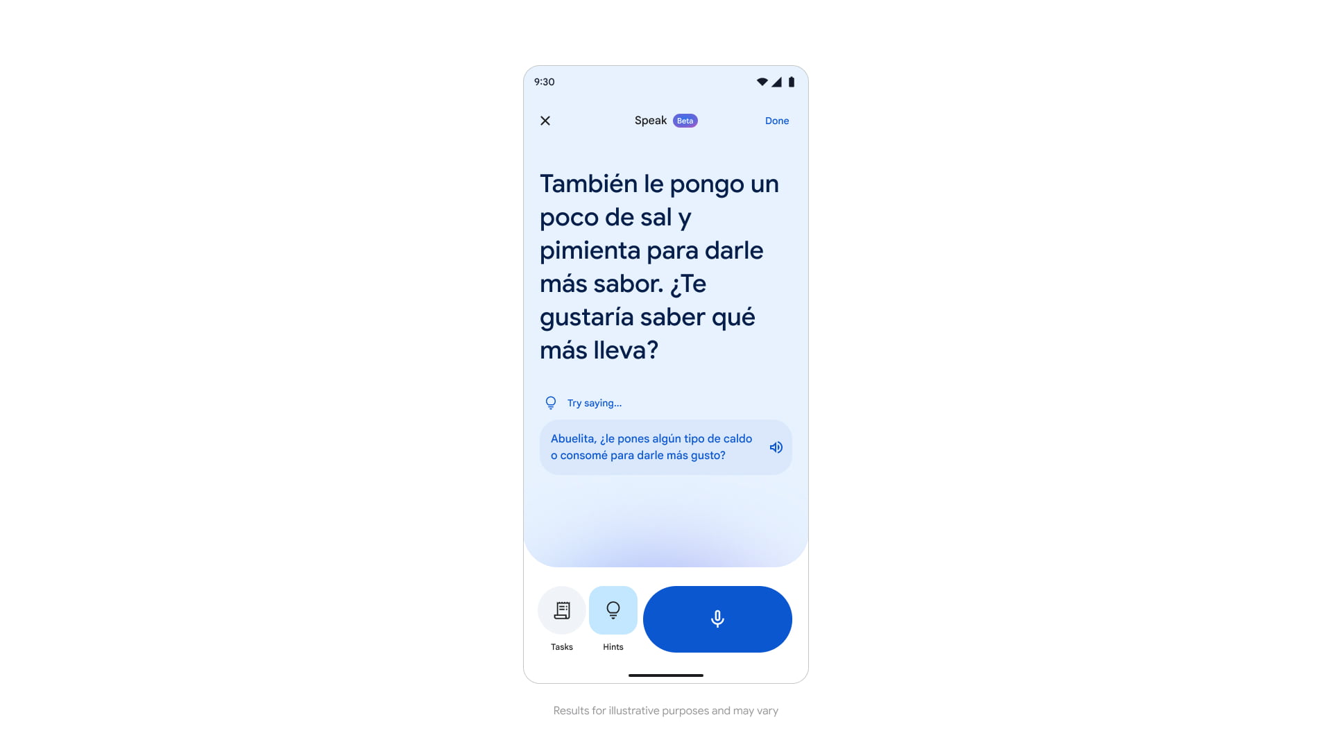 Google Translate ra mắt chế độ dịch trực tiếp và công cụ luyện tập ngôn ngữ Gallery Image