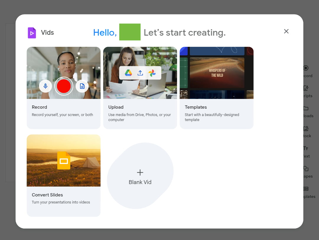Google Vids mở rộng công cụ tạo video cho người dùng miễn phí Gallery Image